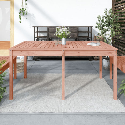 Garden Table 159.5x82.5x76 cm Solid Wood Douglas - Outdoor Tables