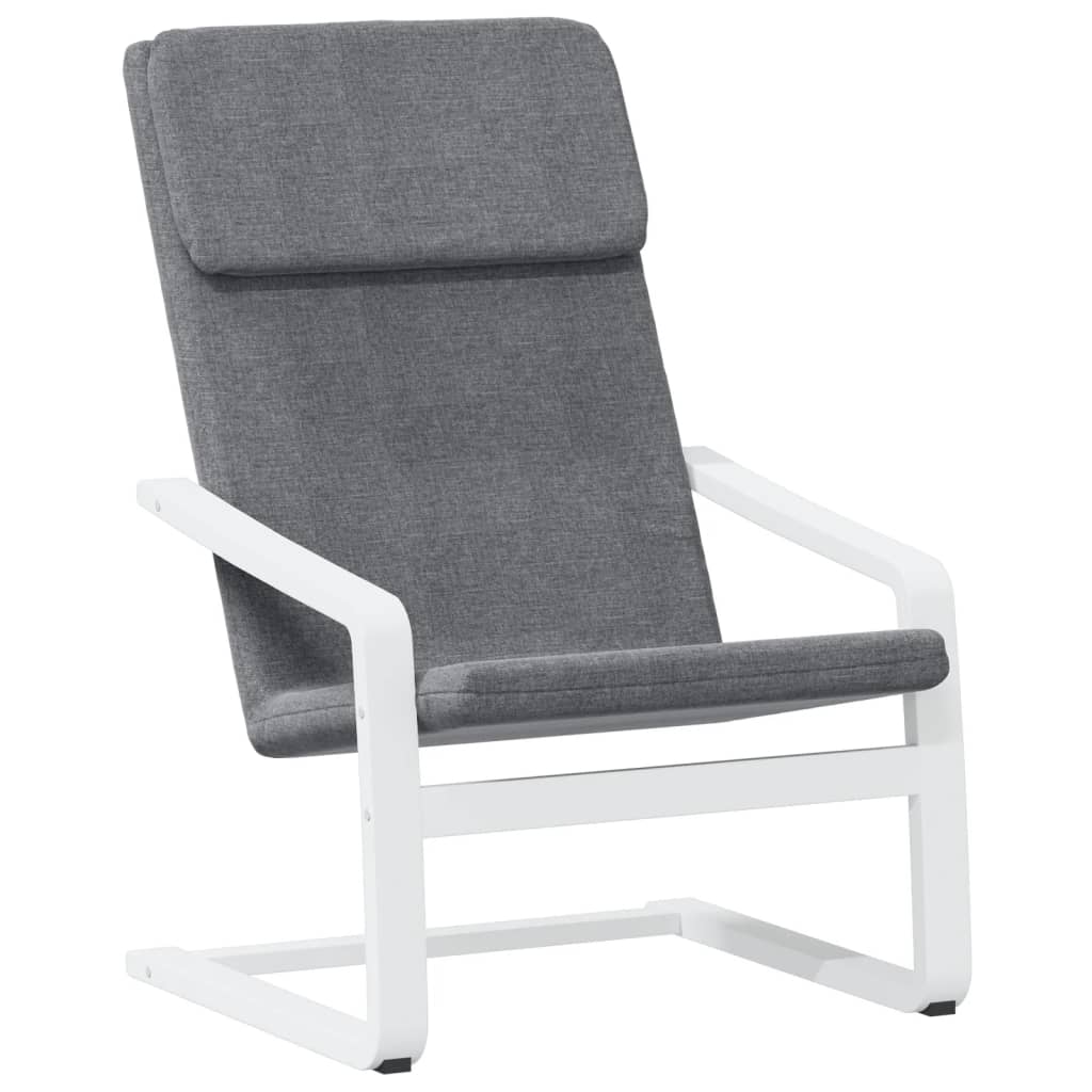 Relaxing Chair Dark Grey Fabric - Arm Chairs, Recliners & Sleeper Chairs