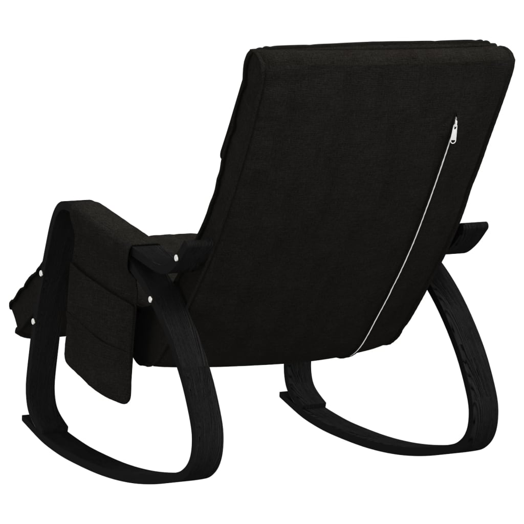 Rocking Chair Black Fabric - Rocking Chairs