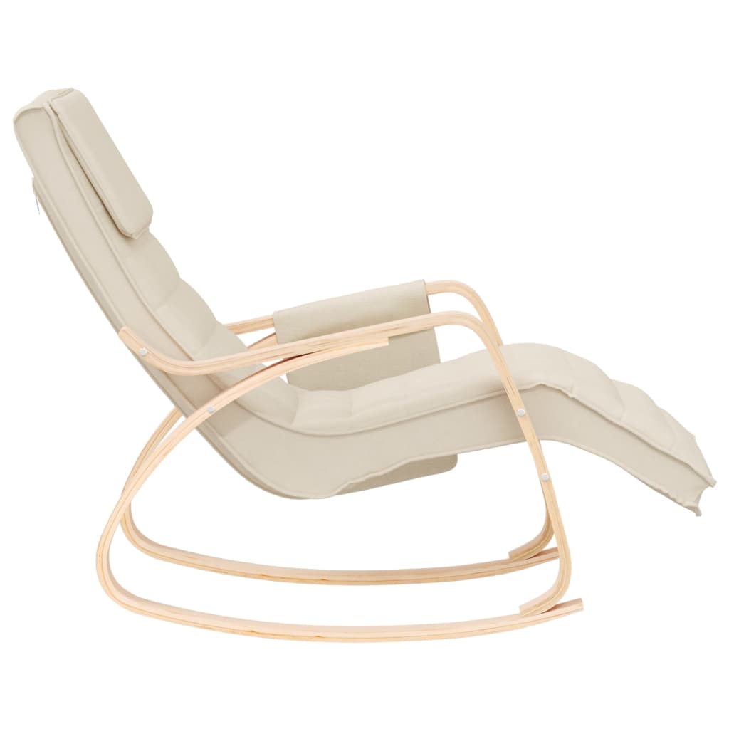 Rocking Chair Cream Fabric - Rocking Chairs
