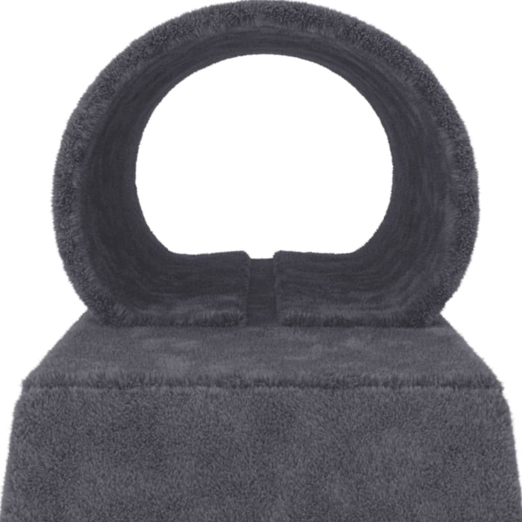 Cat Scratching Posts with Tunnel and Ladder Dark Grey 55.5 cm - Cat Furniture