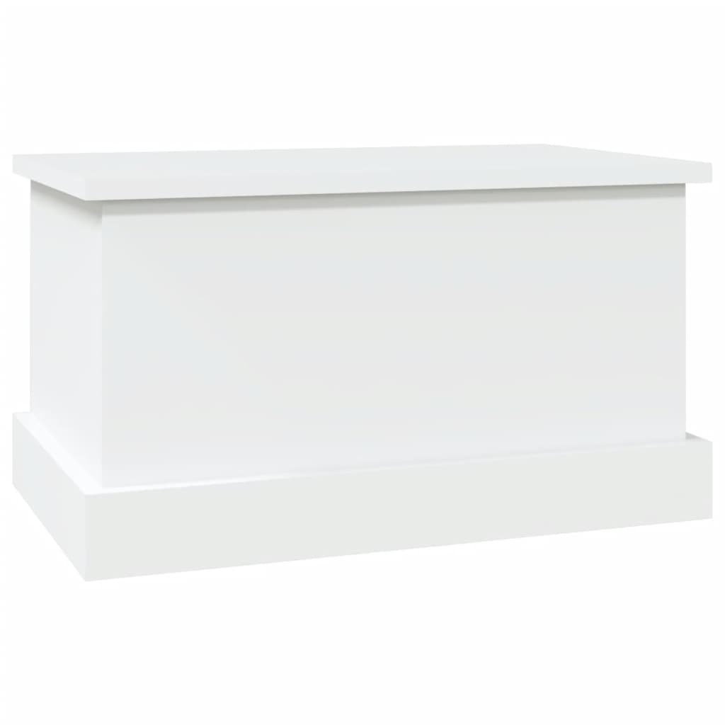 Storage Box White 50x30x28 cm Engineered Wood - Storage Chests