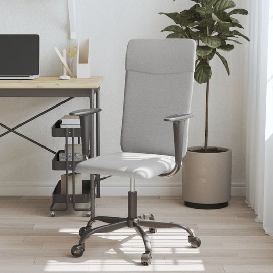 Office Chair Light Grey Fabric - Office & Desk Chairs