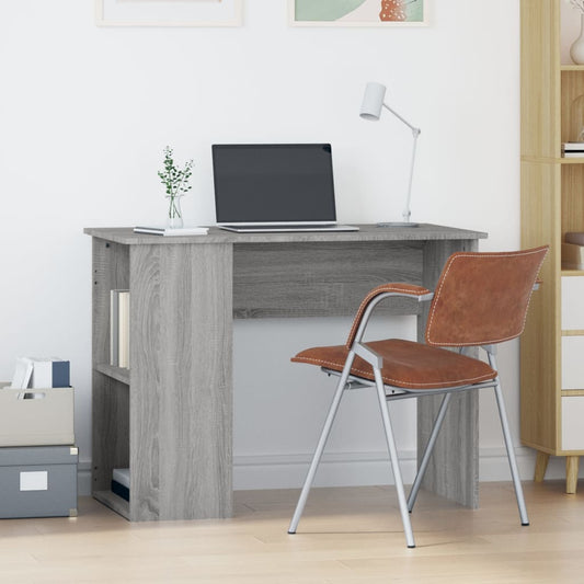 Desk Grey Sonoma 100x55x75 cm Engineered Wood - Desks