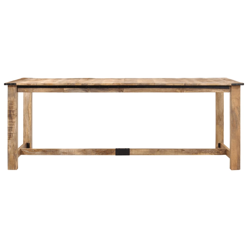 Dining Table 200x100x75 cm Solid Wood Mango - Kitchen & Dining Room Tables