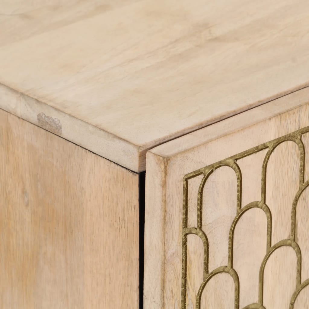 Side Cabinet 60x33x75 cm Solid Wood Mango - Buffets & Sideboards