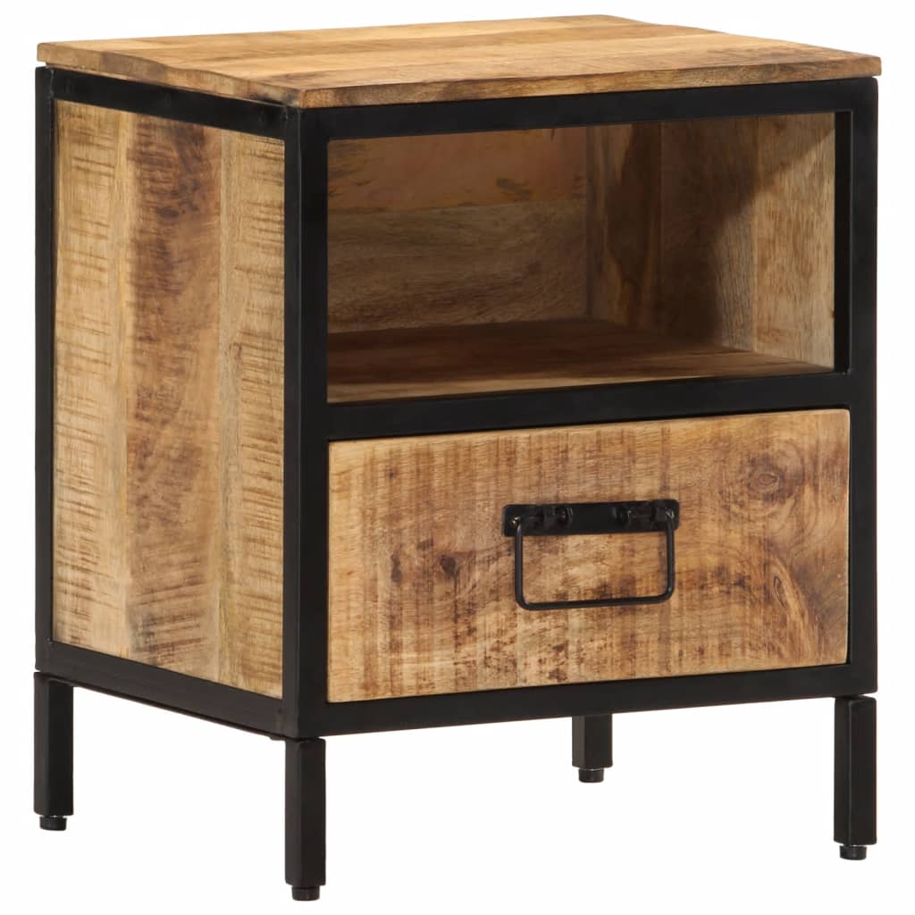 Bedside Cabinet 40x35x50 cm Solid Wood Mango - Bedside Tables