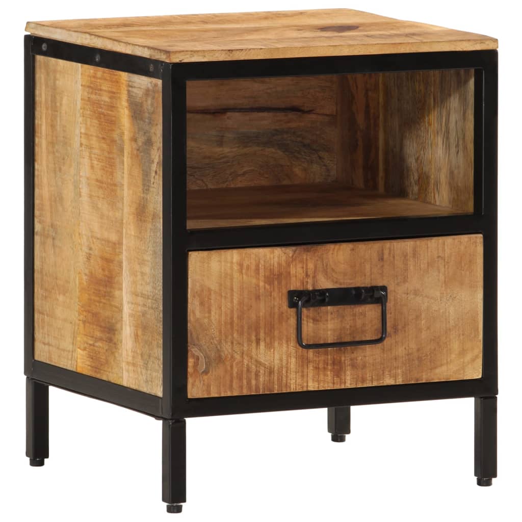 Bedside Cabinet 40x35x50 cm Solid Wood Mango - Bedside Tables