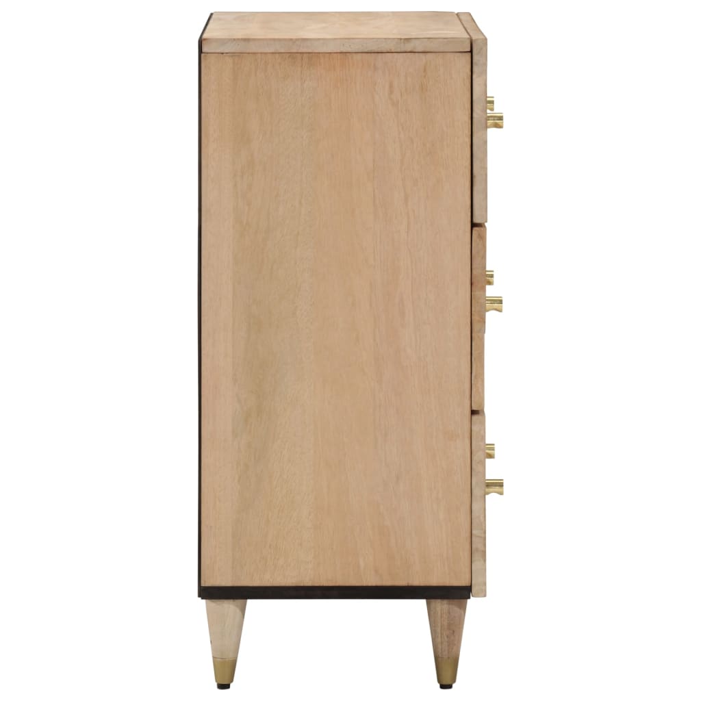 Side Cabinets 2 pcs 60x33x75 cm Solid Wood Mango - Buffets & Sideboards