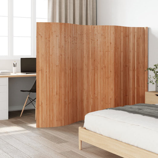 Room Divider Natural 165x400 cm Bamboo - Room Dividers