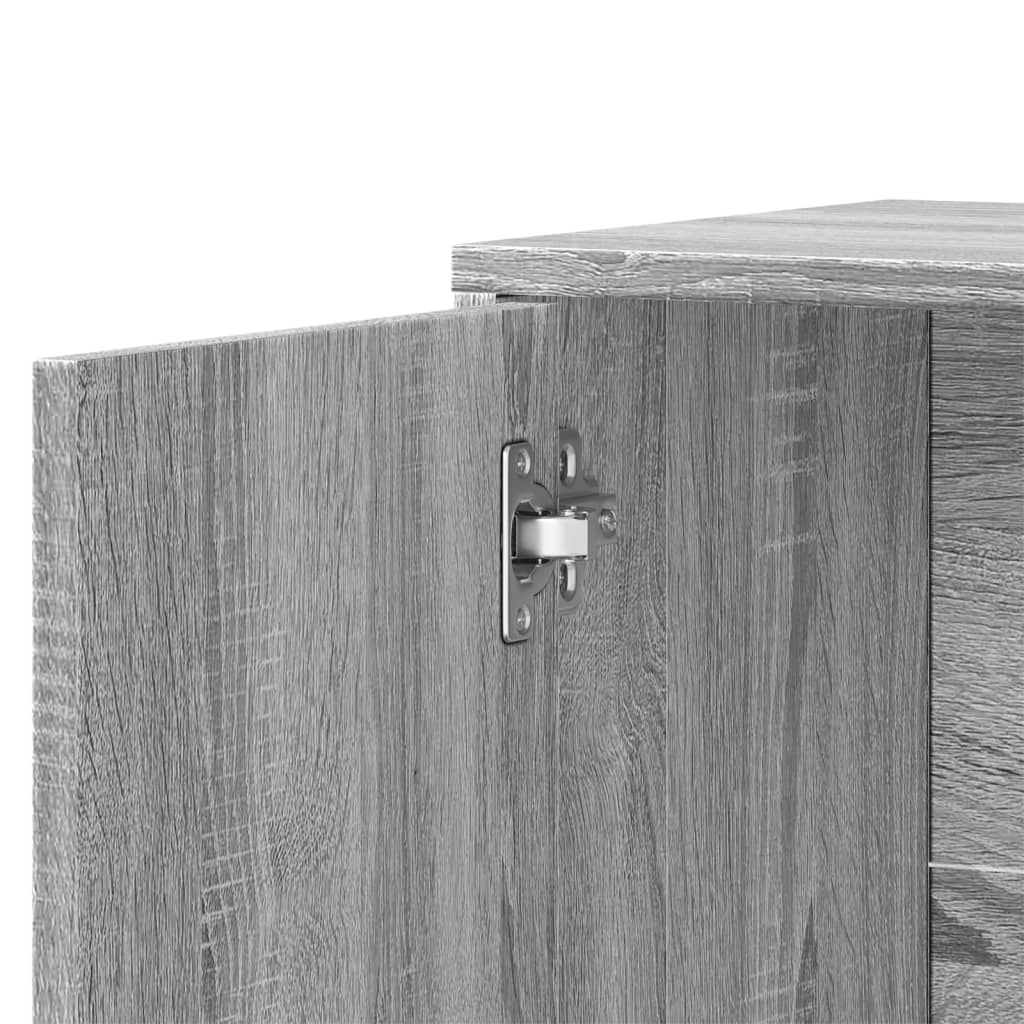 Sideboard Grey Sonoma 60x31x70 cm Engineered Wood - Buffets & Sideboards