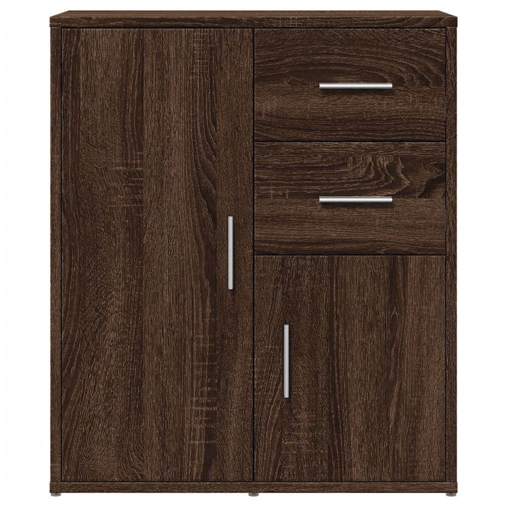 Sideboard Brown Oak 60x31x70 cm Engineered Wood - Buffets & Sideboards