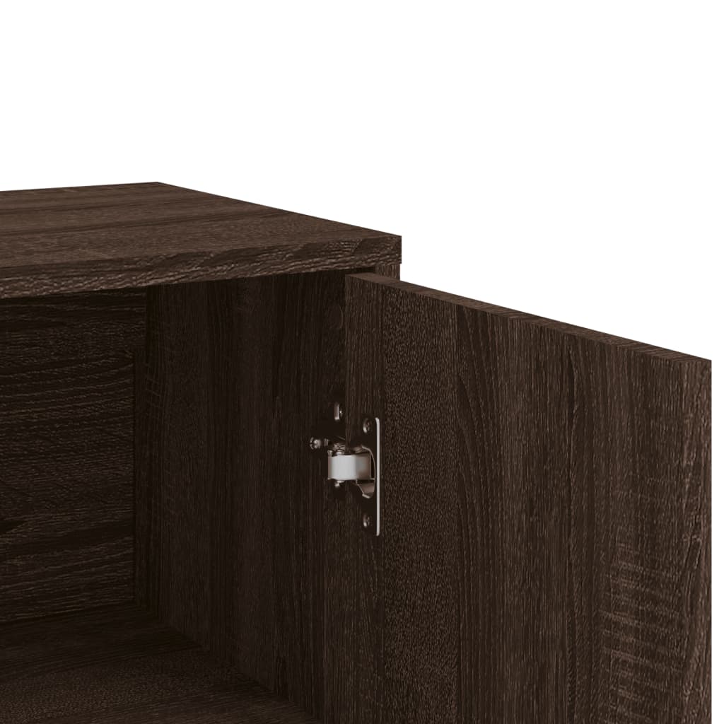 Sideboard Brown Oak 60x31x84 cm Engineered Wood - Buffets & Sideboards