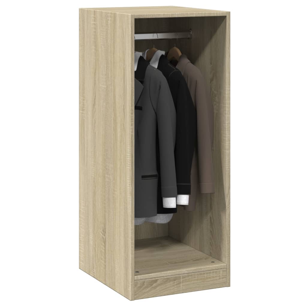Wardrobe Sonoma Oak 48x41x102 cm Engineered Wood - Closet Organisers & Garment Racks