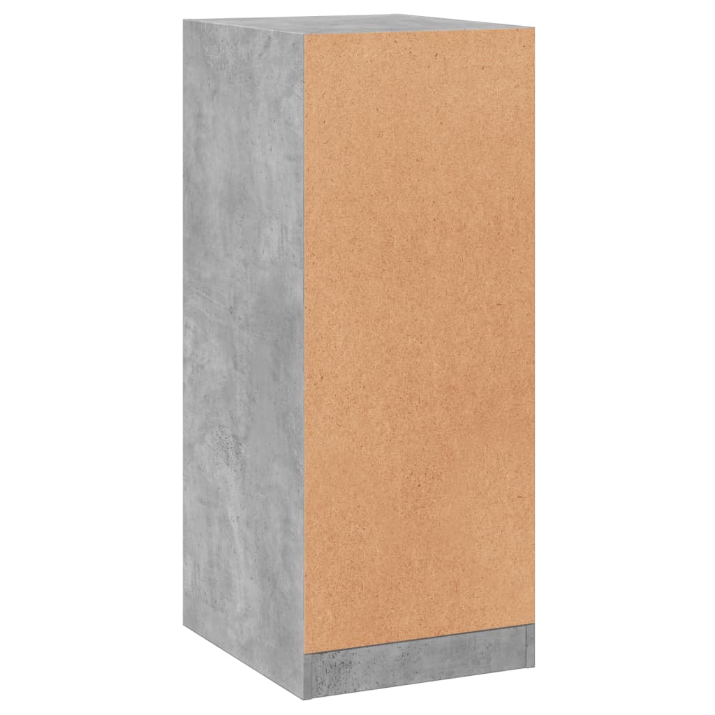 Wardrobe Concrete Grey 48x41x102 cm Engineered Wood - Closet Organisers & Garment Racks