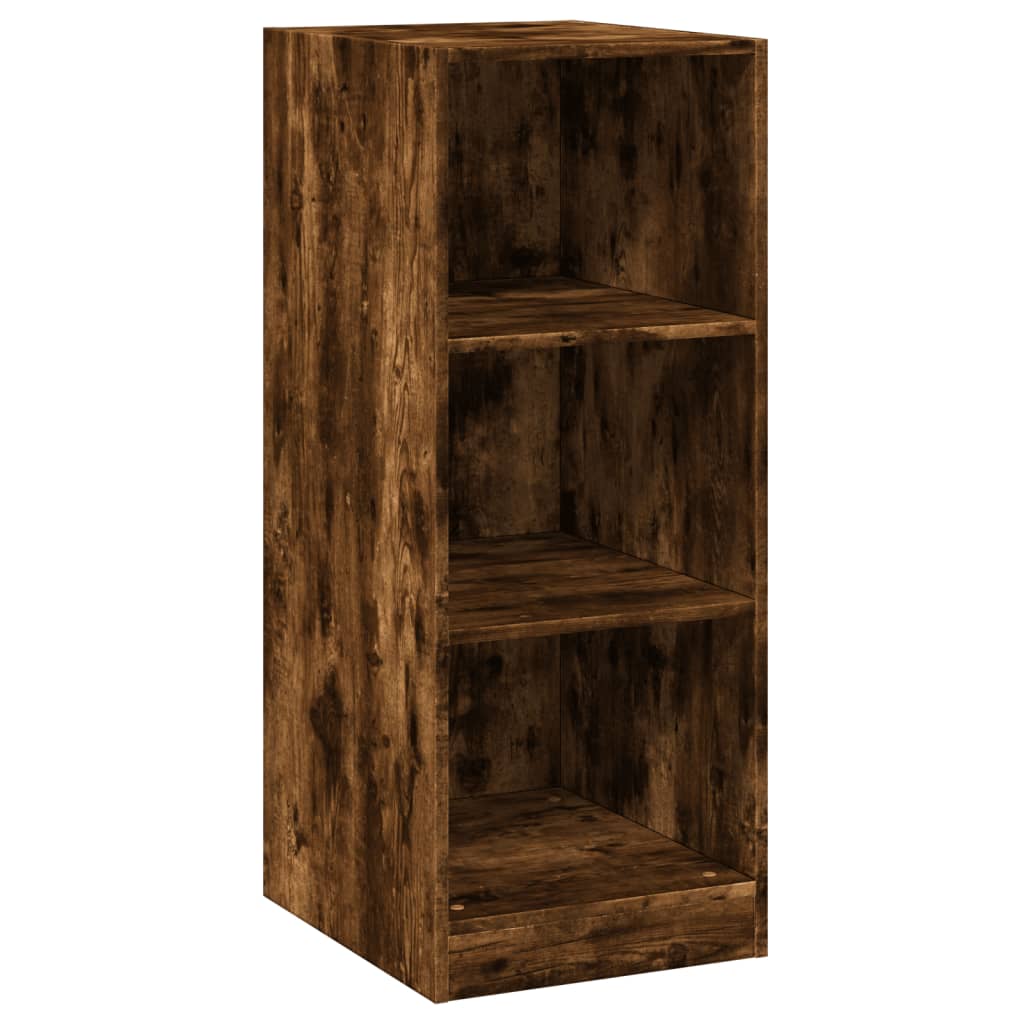 Wardrobe Smoked Oak 48x41x102 cm Engineered Wood - Closet Organisers & Garment Racks