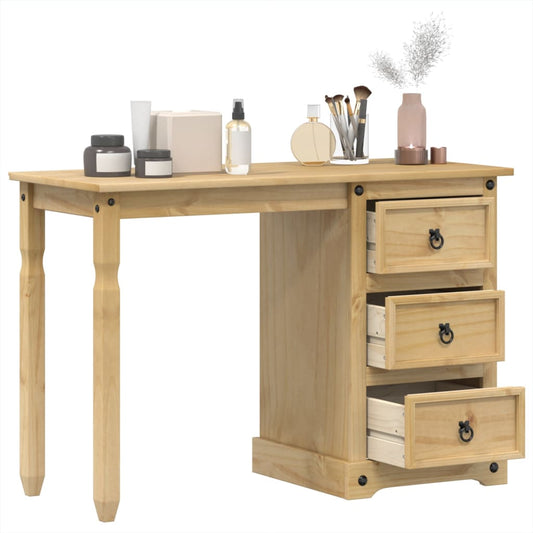 Dressing Table Corona 110x50x75 cm Solid Wood Pine - Desks