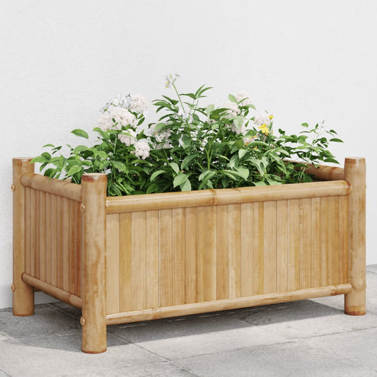 Planter 50x30x25 cm Bamboo - Pots & Planters