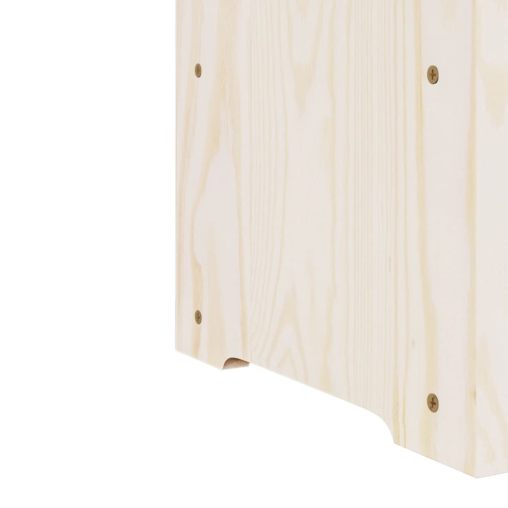 Wine Rack with Top Board 43x25x37 cm Solid Wood Pine - Wine Racks
