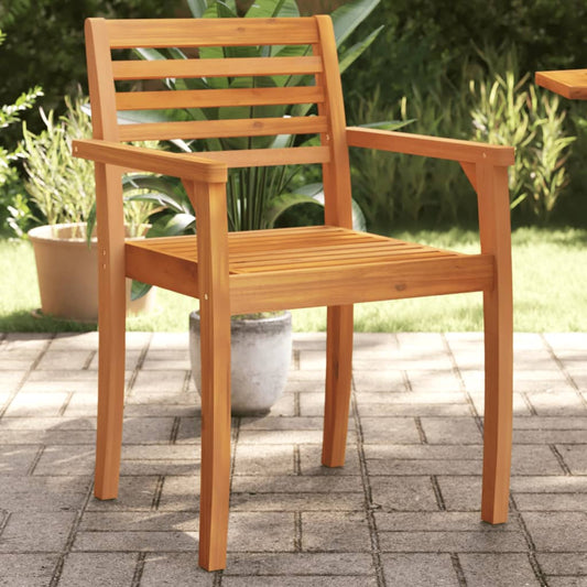 Garden Chairs 4 pcs 59x55x85 cm Solid Wood Acacia - Outdoor Chairs