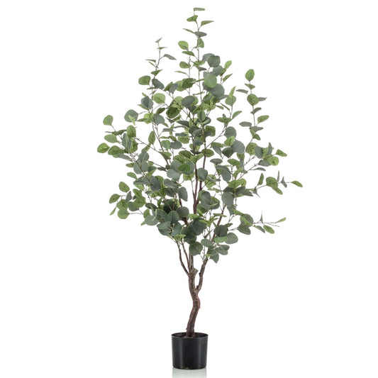 Emerald Artificial Eucalyptus Tree in Pot 120 cm - Artificial Flora