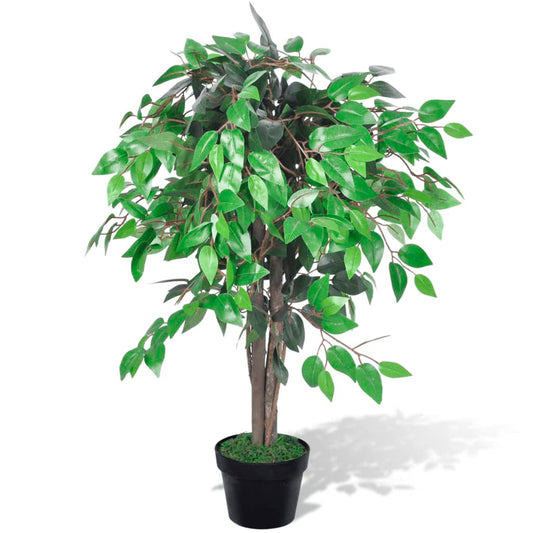 Artificial Plant Ficus Tree with Pot 90 cm - Artificial Flora