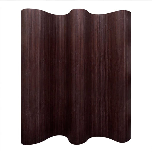 Room Divider Bamboo Dark Brown 250x165 cm - Room Dividers