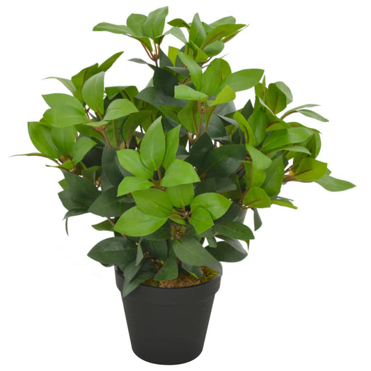Artificial Plant Laurel Tree with Pot Green 40 cm - Artificial Flora
