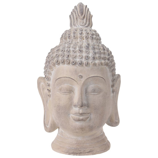 ProGarden Buddha Head Decorative 31 x 29 x 53.5 cm - Figurines, Sculptures & Statues