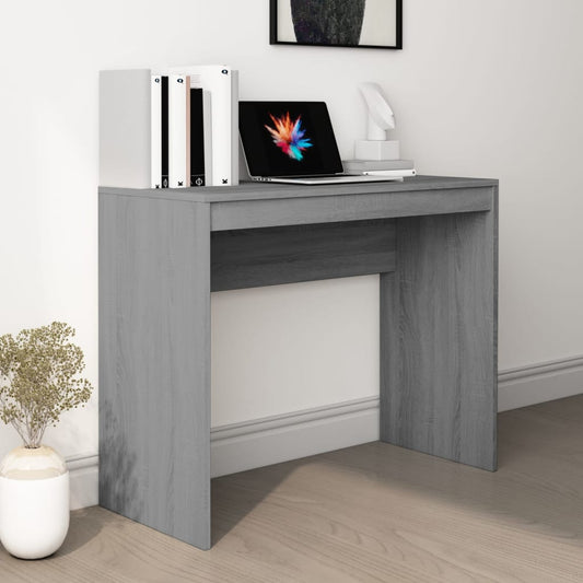 Desk Grey Sonoma 90x40x72 cm Engineered Wood - Desks