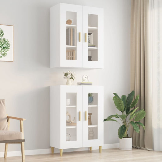 Hanging Wall Cabinet White 69.5x34x90 cm - Buffets & Sideboards
