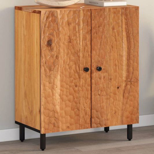 Side Cabinet 60x33x75 cm Solid Wood Acacia - Buffets & Sideboards