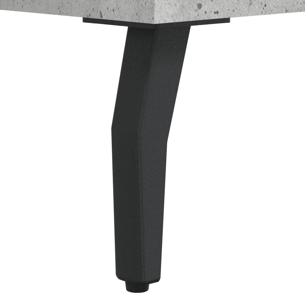 Highboard Concrete Grey 69.5x32.5x180 cm Engineered Wood - Buffets & Sideboards