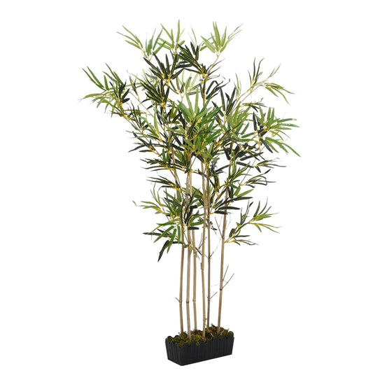 Artificial Bamboo Tree 368 Leaves 80 cm Green - Artificial Flora
