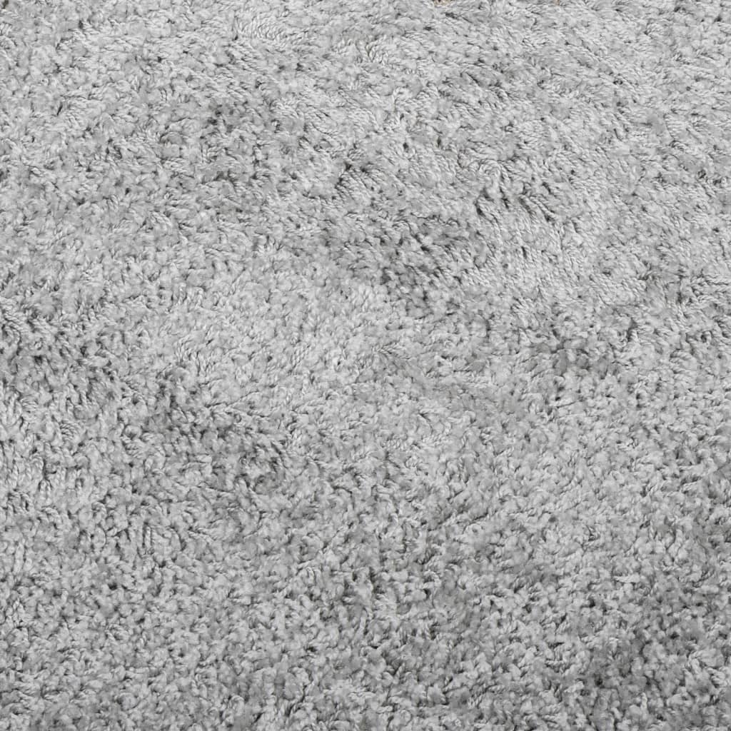 Shaggy Rug PAMPLONA High Pile Modern Grey 240x340 cm - Rugs