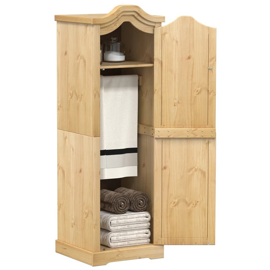 Wardrobe Corona 55x52x170 cm Solid Wood Pine - Cupboards & Wardrobes