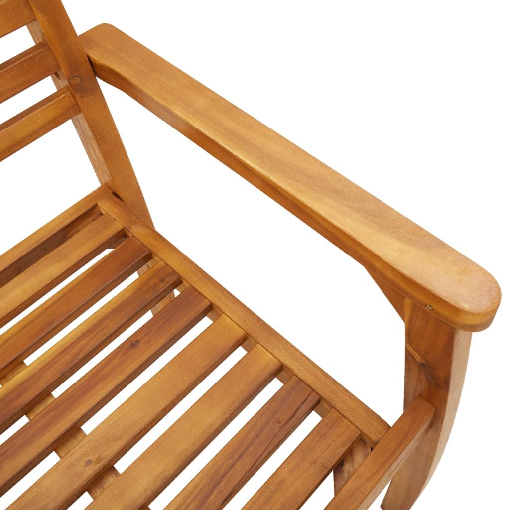 Garden Chairs 2 pcs 59x55x85 cm Solid Wood Acacia - Outdoor Chairs