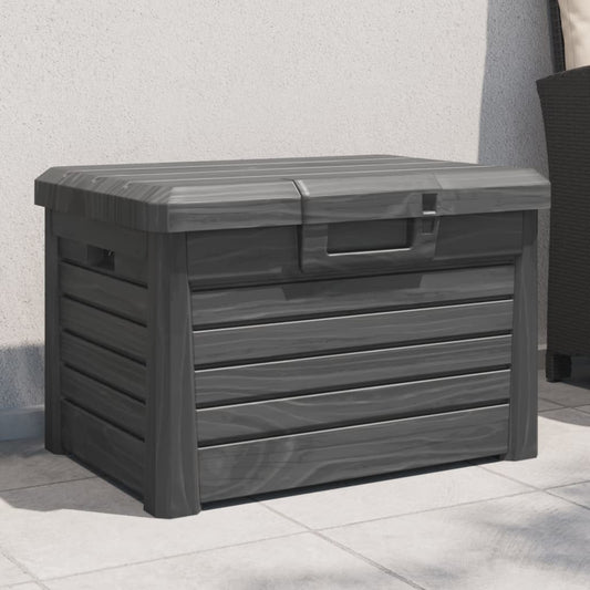 Outdoor Cushion Box Anthracite 73x50.5x46.5 cm Polypropylene - Outdoor Storage Boxes