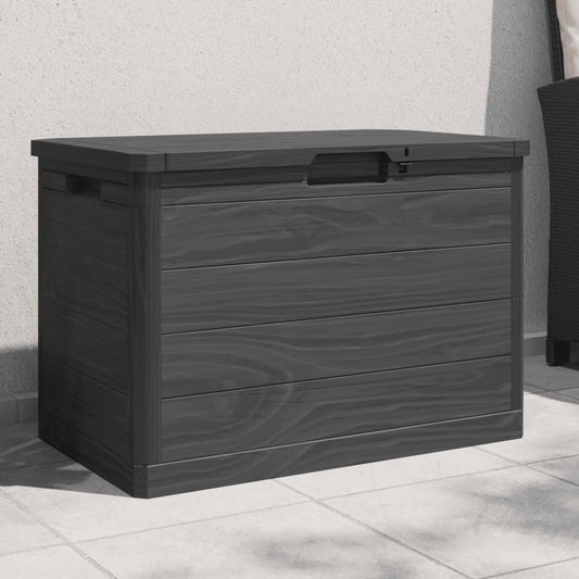 Outdoor Cushion Box Anthracite 77.5x44.5x53 cm Polypropylene - Outdoor Storage Boxes